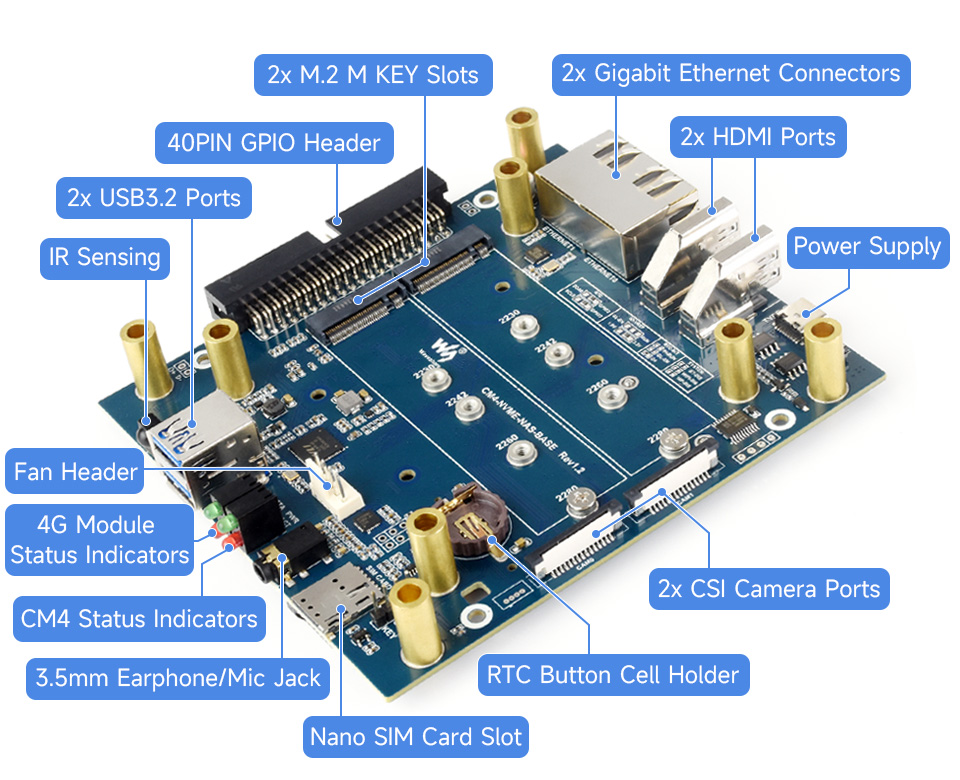 CM4 NVME NAS BOX 08