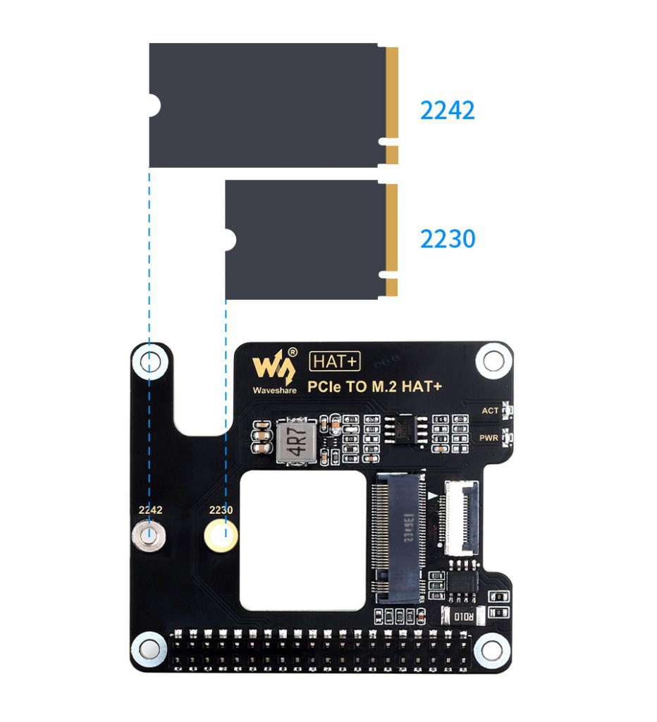PCIe TO M.2 HAT Plus details 3