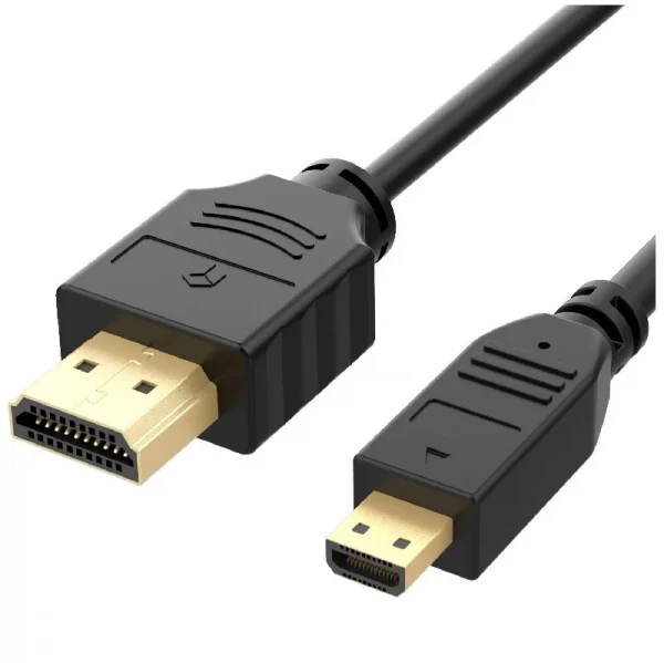 micro HDMI to HDMI black