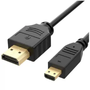 micro HDMI to HDMI black 2