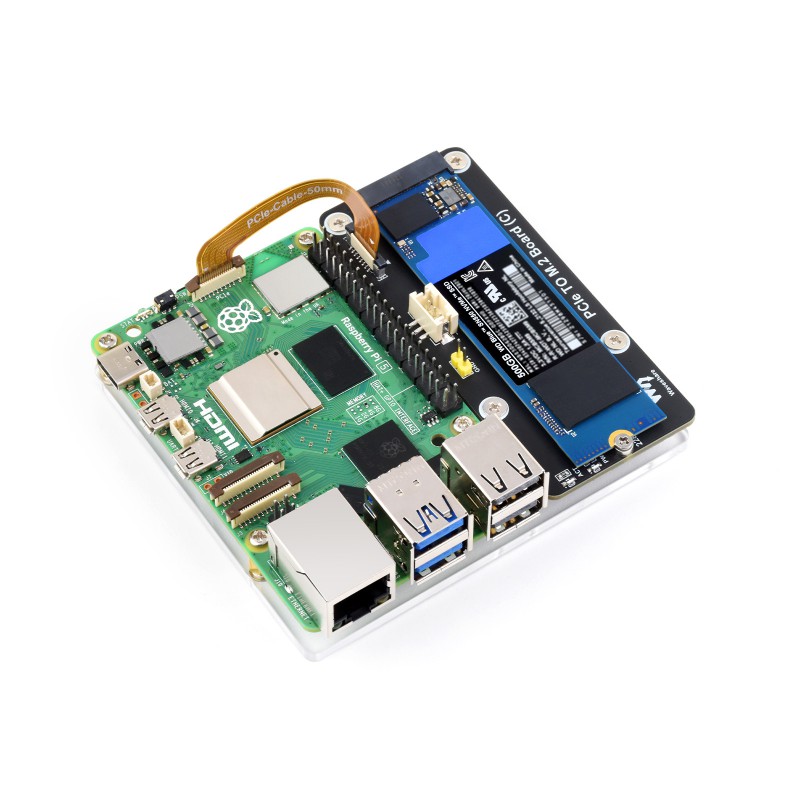 M.2 NVMe SSD Expansion Board (C) for Raspberry Pi 5 - Image 5