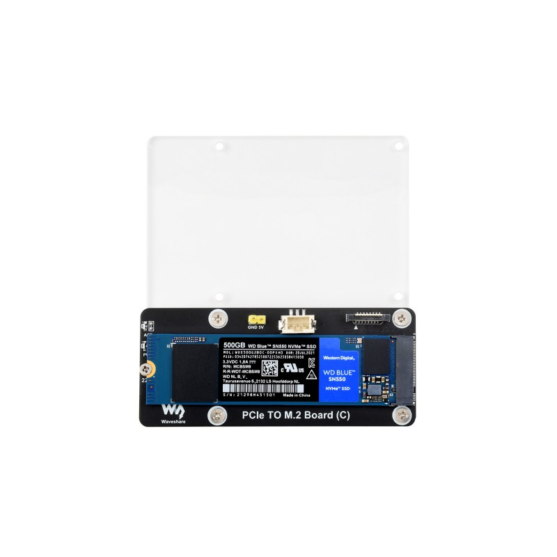 M.2 NVMe SSD Expansion Board (C) for Raspberry Pi 5 - Image 4