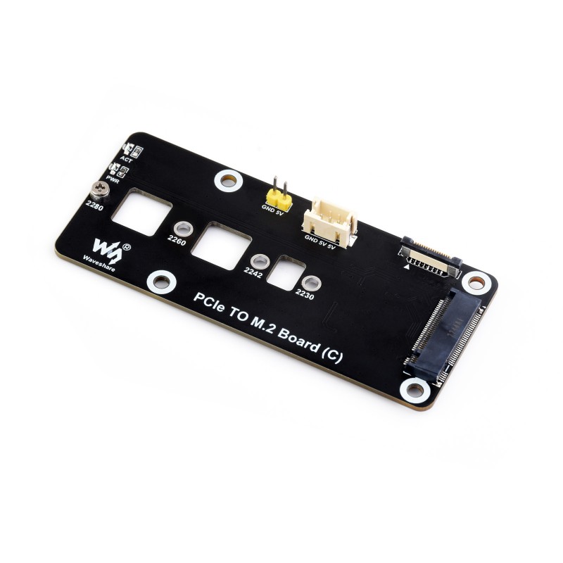 M.2 NVMe SSD Expansion Board (C) for Raspberry Pi 5